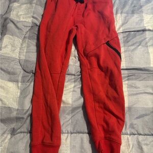 Gildan Kids Bright Red Joggers